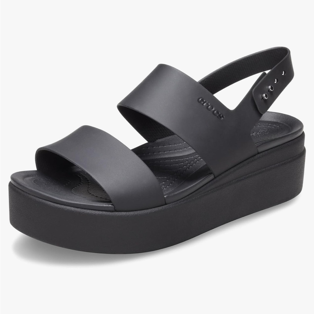 Crocs Women's Brooklyn Low Wedge Sandals